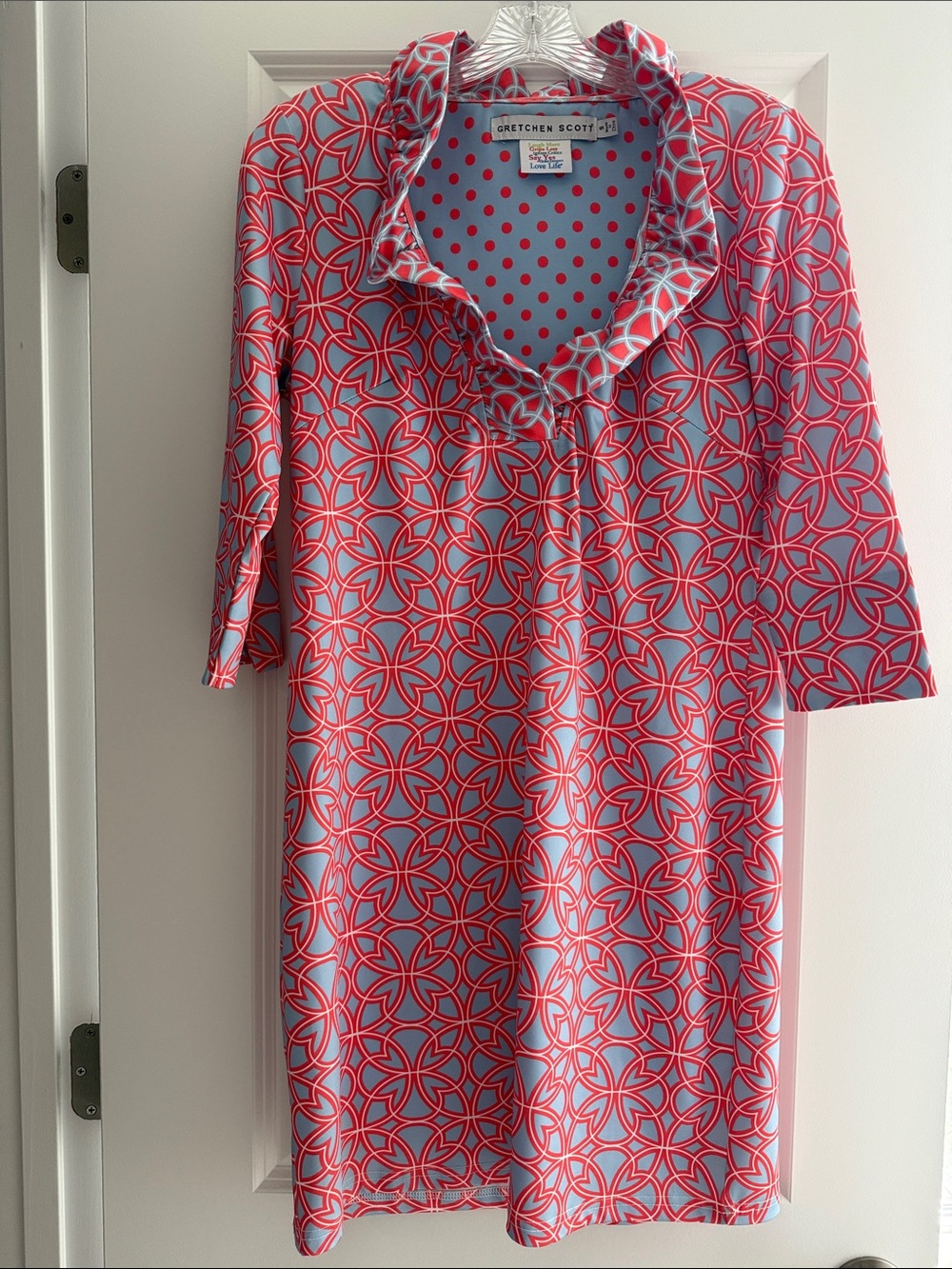 Gretchen Scott Ruffneck Dress